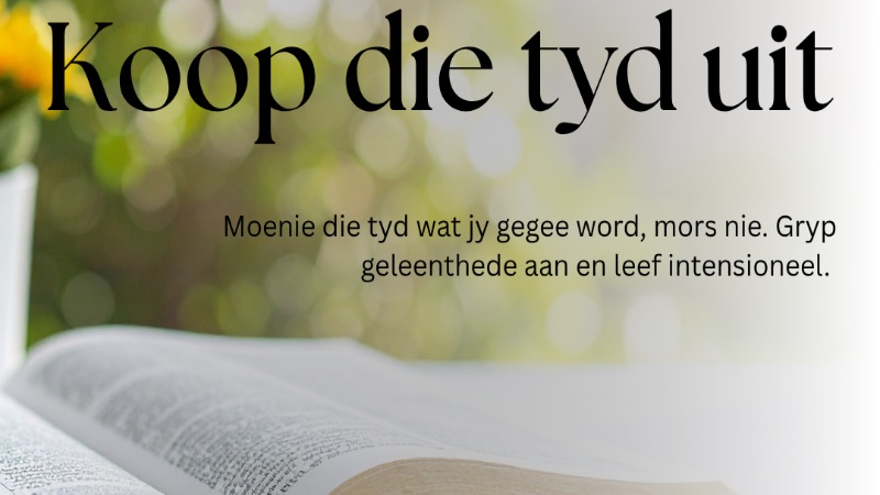Koop die Tyd Uit